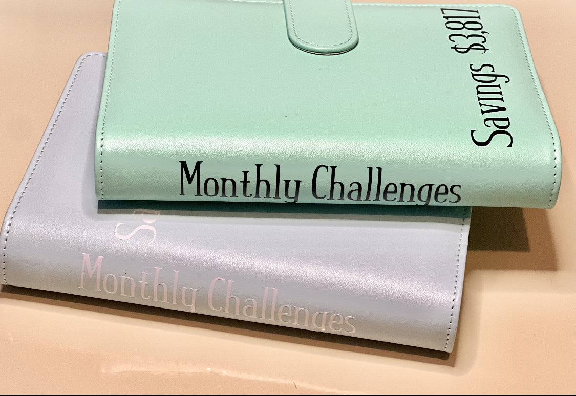 Monthly savings challenges