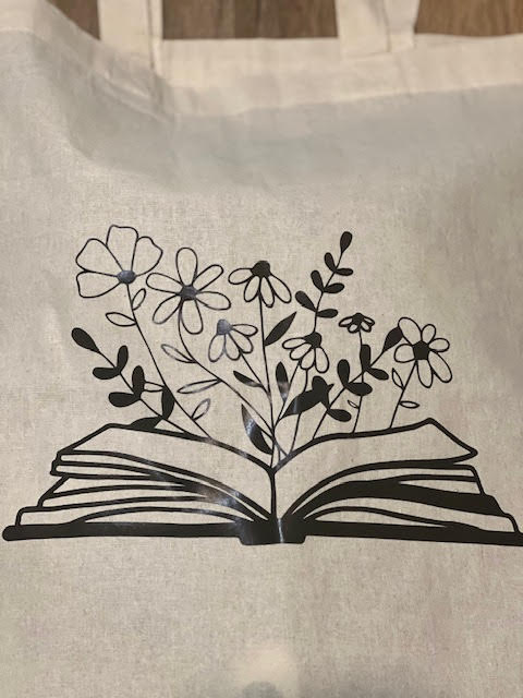 Book lover tote bag